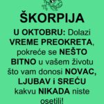 ŠKORPIJA U OKTOBRU: SVE SE MIJENJA IZ KORIJENA – stiže VELIKI PREOKRET koji donosi NOVAC, LJUBAV i SREĆU kakvu dugo niste osjetili!