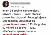 Roditelji su kuću ostavili rođaku jer nemam djecu: Nisu znali da ću uskoro postati majka