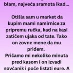 “Jutros mi se dogodio veliki blam, najveća sramota ikad… “