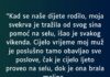 KAD SE NAŠE DIJETE R0DIL0, M0JA SVEKRVA JE…