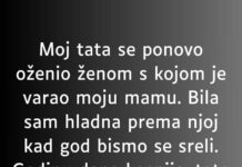 M0J TATA SE PON0VO OŽENIO ŽENOM S KOJOM JE VARAO MOJU MAMU..