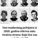 Test mađarskog psihijatra iz 1935. godine otkriva vašu mračnu stranu: Koje lice vas najviše plaši?
