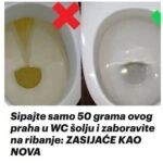 Sipajte samo 50 grama ovog praha u WC šolju i zaboravite na ribanje: BIT ĆE KAO NOVA