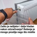 Zašto je radijator i dalje hladan nakon odzračivanja? Rješenje je mnogo prostije nego što mislite