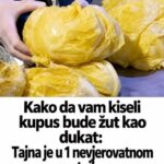 Kako da vam kiseli kupus bude žut kao dukat: Tajna je u 1 nevjerovatnom sastojku