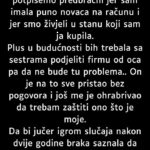 “Odlučila sam da dečko i ja potpišemo predbračni…”