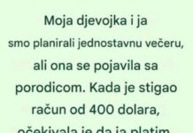 Mislio sam da upoznajem njenu porodicu — a zapravo sam bio pozvan da platim račun