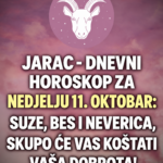 JARAC – DNEVNI HOROSKOP ZA NEDJELJU, 11. OKTOBAR:
