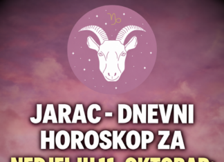 JARAC – DNEVNI HOROSKOP ZA NEDJELJU, 11. OKTOBAR: