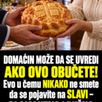 DOMAĆIN MOŽE DA SE UVREDI AKO OVO OBUČETE NA SLAVI! Evo u čemu NIKAKO ne smete da se pojavite na SLAVI – BLAMANTNO I RUŽNO